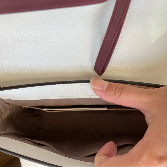 Michael Kors Pride Convertible Shoulder Bag - Optic White NWT - Picture 9 of 10